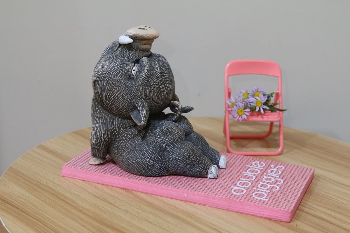 台製含農廢再生原料限量公仔：掙扎向上(114年)