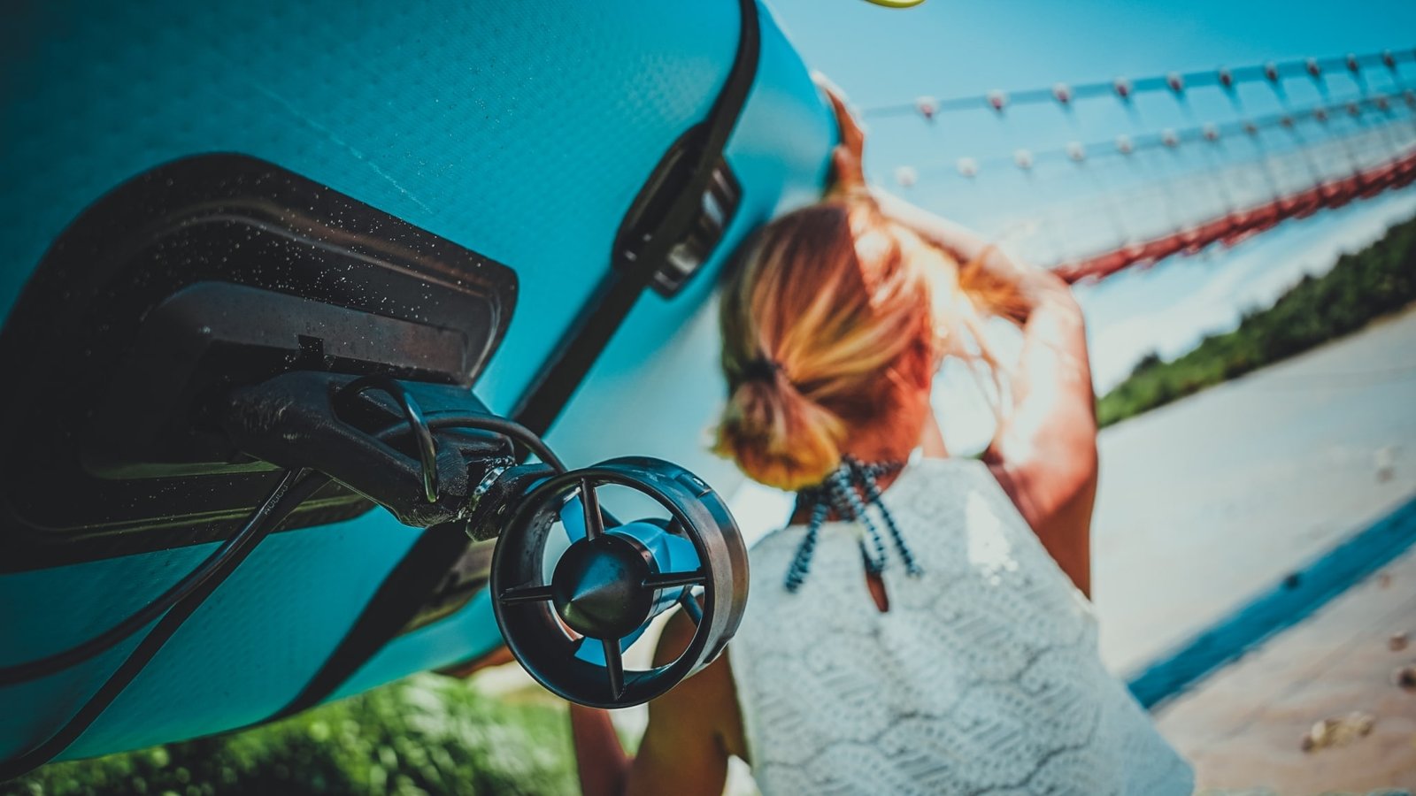 SUP立槳專用水下推進器